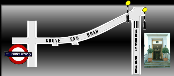 Abbey Road Crossing Map